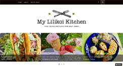 Desktop Screenshot of mylilikoikitchen.com